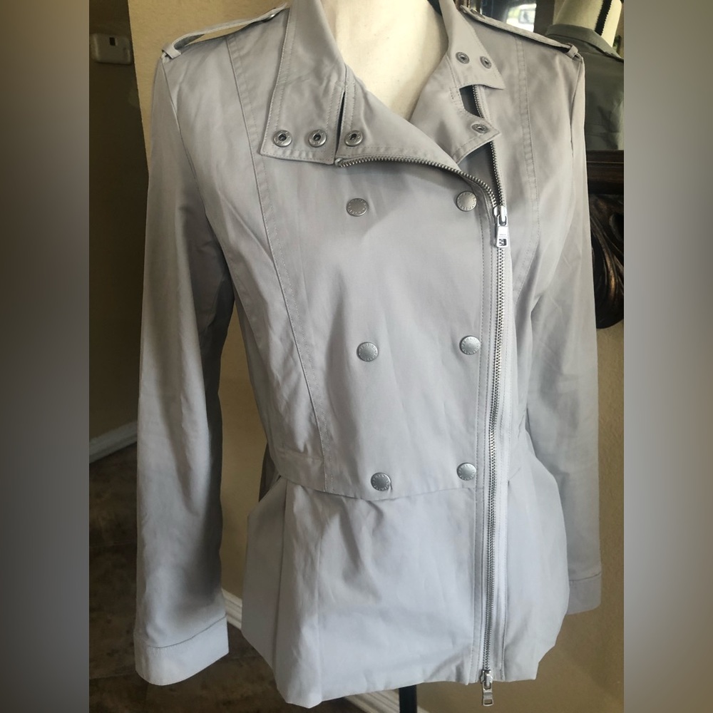 Armani Exchange double breasted blazer jacket with zipper size‎ large